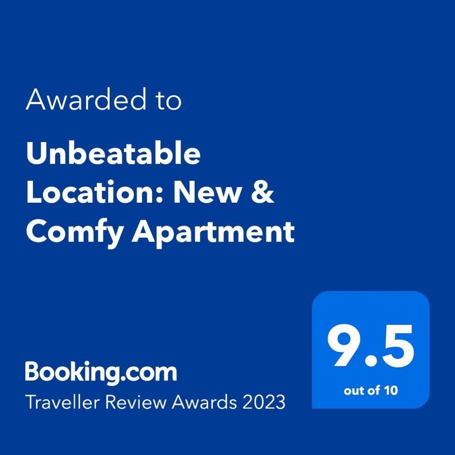Unbeatable Location: New&Comfy Apartment Warna Exterior foto